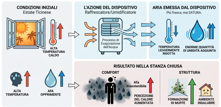 condizionatore portatile pro e contro